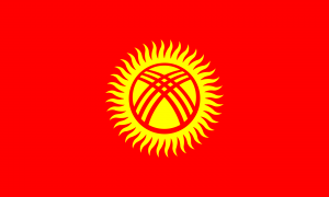flag Kyrgyzstan MayerCie