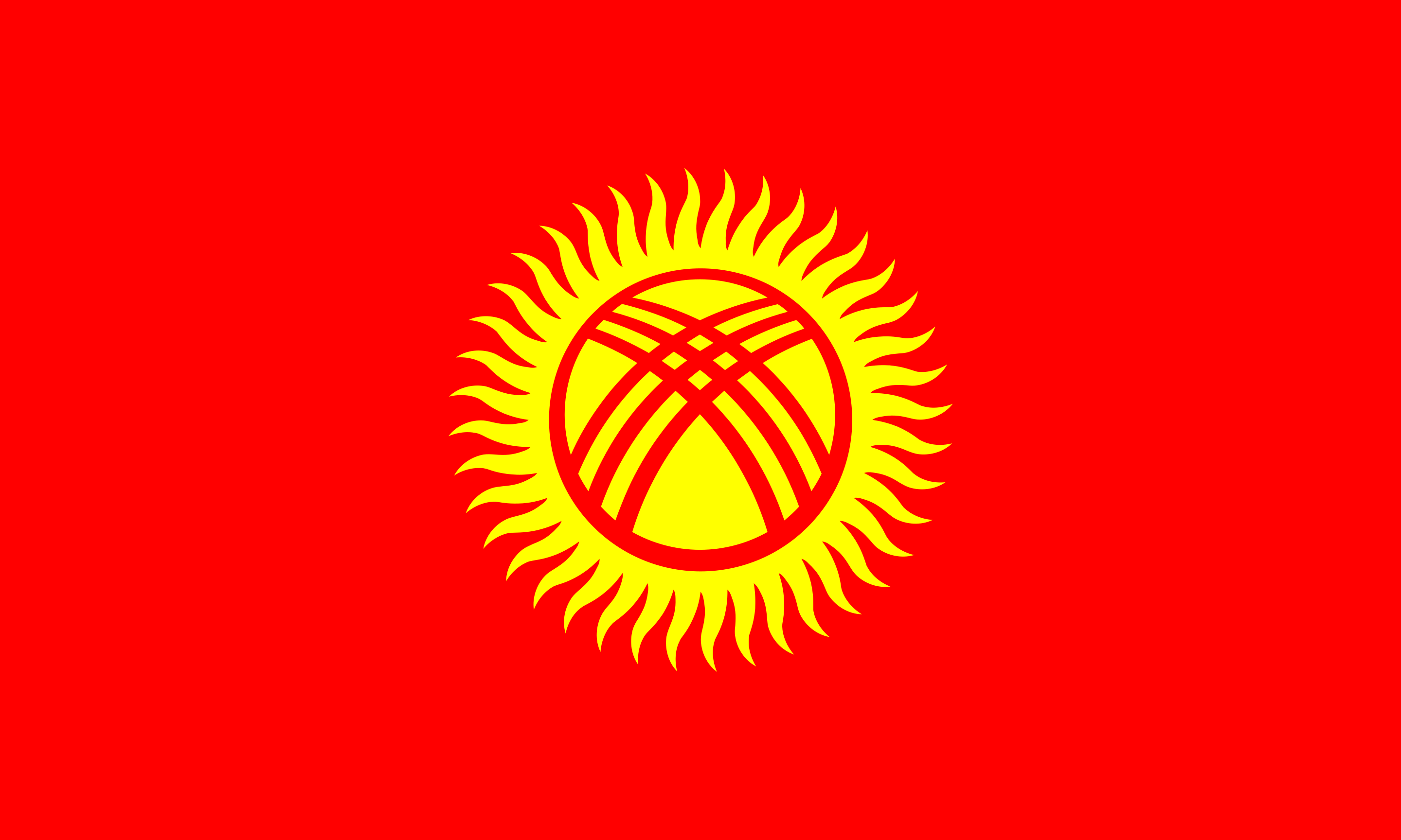 flag Kyrgyzstan MayerCie